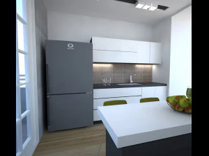 cozinha moderna 03 Modelo 3D