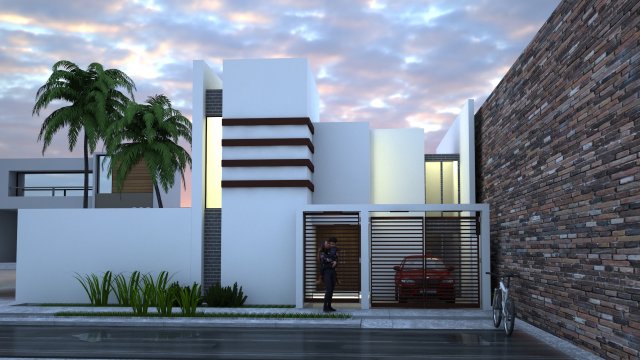 exterior 02 Modelo 3D .c4d .max .obj .3ds .fbx .stl .blend 