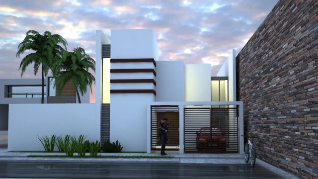 exterior 02 Modelo 3D .c4d .max .obj .3ds .fbx .stl .blend