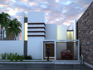 екстер'єр 02 3D Модель