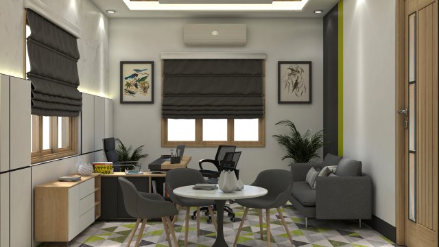 director office 3D Модель .c4d .max .obj .3ds .fbx .stl .blend