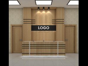 reception desk 3D Model