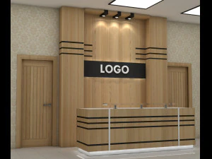 reception desk 3D Model