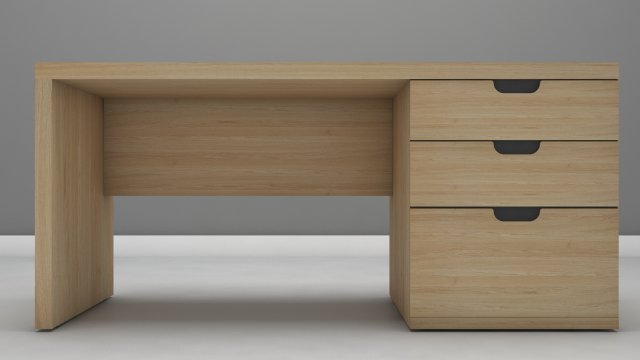 computer table 3D Model .c4d .max .obj .3ds .fbx .stl .blend 