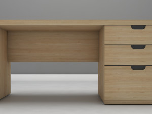 computer table 3D Model