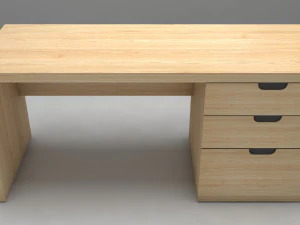 computer table 3D Model