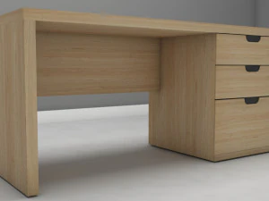 computer table 3D Model