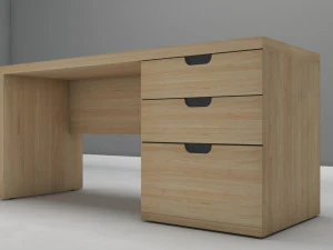 computer table 3D Model
