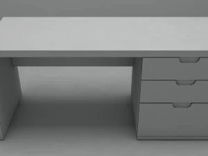 computer table 3D Model