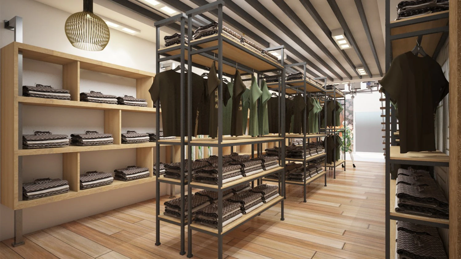 Cloth shop 3D Model .c4d .max .obj .3ds .fbx .stl .blend 
