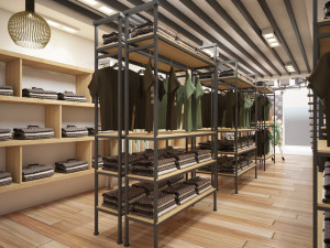 Cloth shop 3D Model