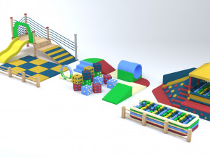 kids play ground 3D Model