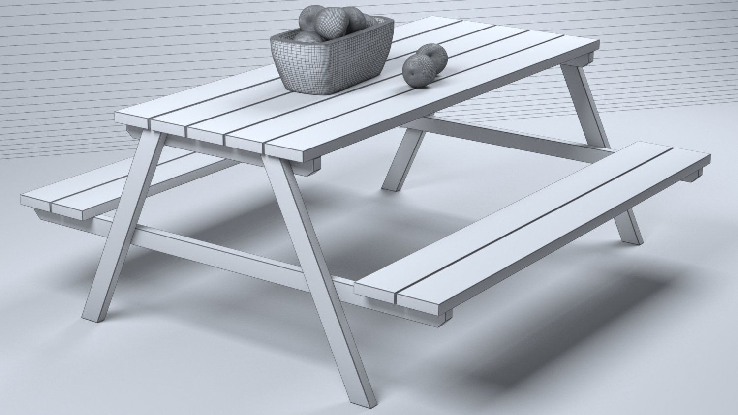 bench model Free 3D Models in Restaurant 3DExport