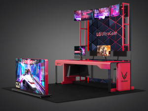 Office Desk 3D Model