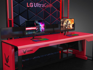 Office Desk 3D-Modell