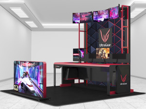 Office Desk 3D-Modell