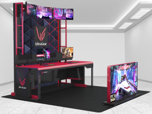 Office Desk 3D-Modell