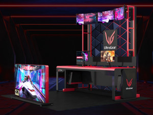 Office Desk 3D-Modell