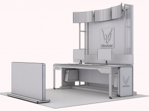 Office Desk 3D-Modell