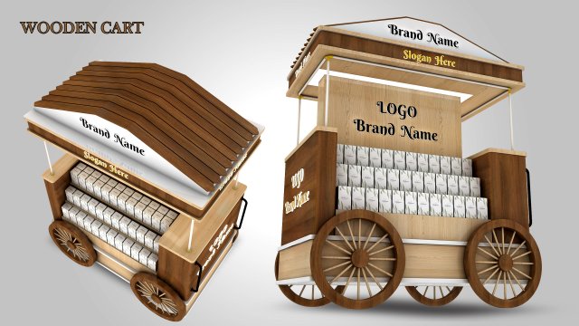 Cart Modello 3D .c4d .max .obj .3ds .fbx .stl .blend 