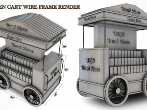 Cart Modello 3D