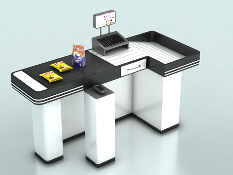 Supermarket Shop Collection Modello 3D