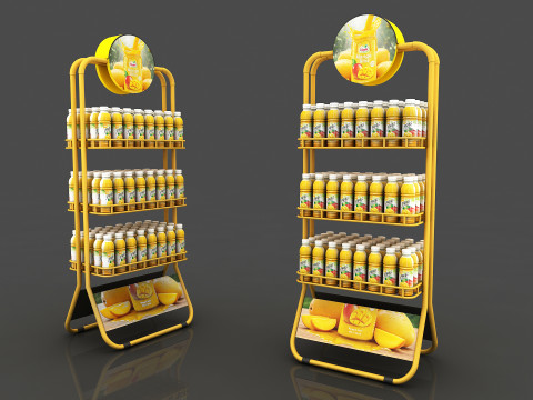 Supermarket Shop Collection Modello 3D