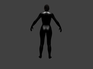 ninja girl 3D Model