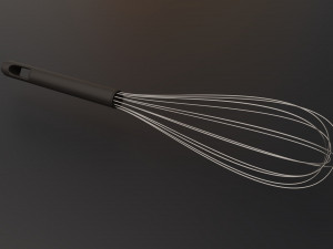 whisk Modelo 3D