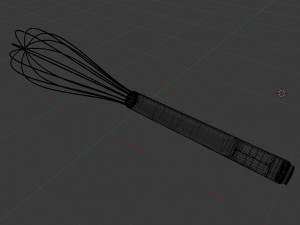 whisk Modelo 3D