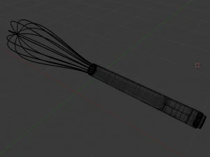 whisk 3D Model