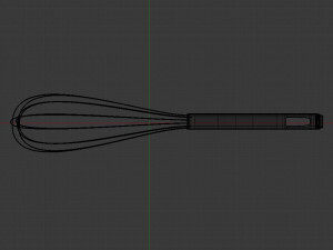 whisk Modelo 3D