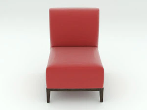 red chair 3D Model