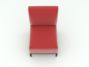 red chair 3D Модель