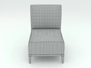 red chair 3D Model