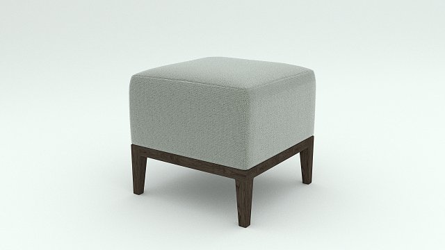 gray puff Model 3D .c4d .max .obj .3ds .fbx .stl .blend 