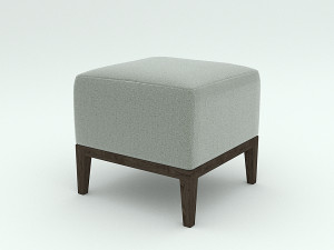 gray puff 3Dモデル