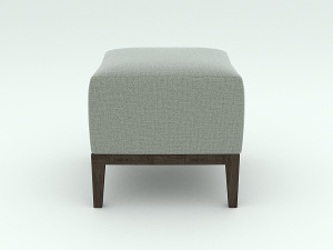 gray puff Model 3D