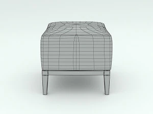 gray puff 3D Model