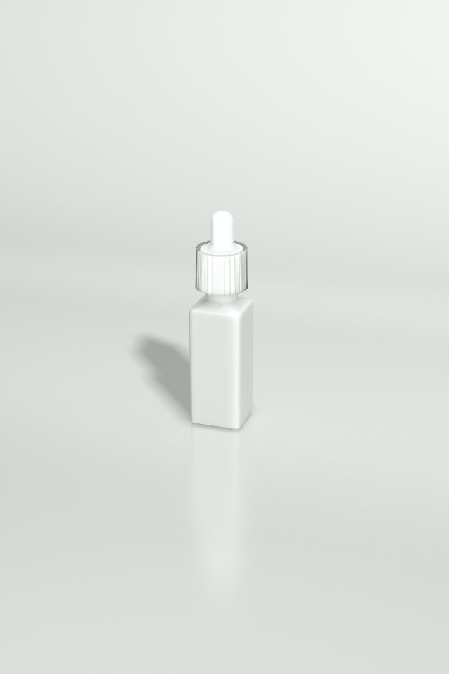 dropper bottle Modelo 3D .c4d .max .obj .3ds .fbx .stl .blend