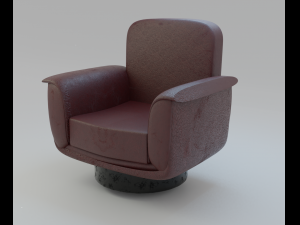 leather chair 3D Model