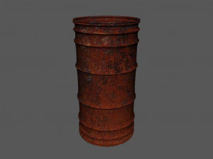 oil barrel 3D Model