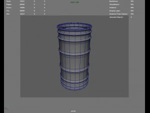 oil barrel 3D Model