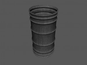 oil barrel 3D Model