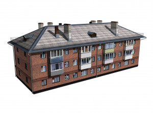 residential building Modello 3D
