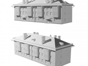 residential building Modello 3D