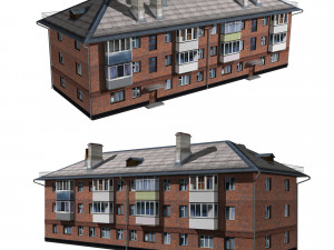 residential building Modello 3D