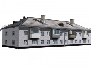 residential building Modelo 3D
