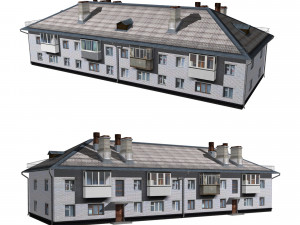 residential building Modelo 3D