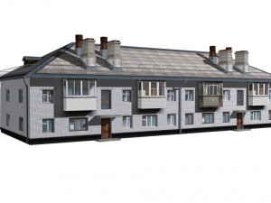 residential building Modelo 3D